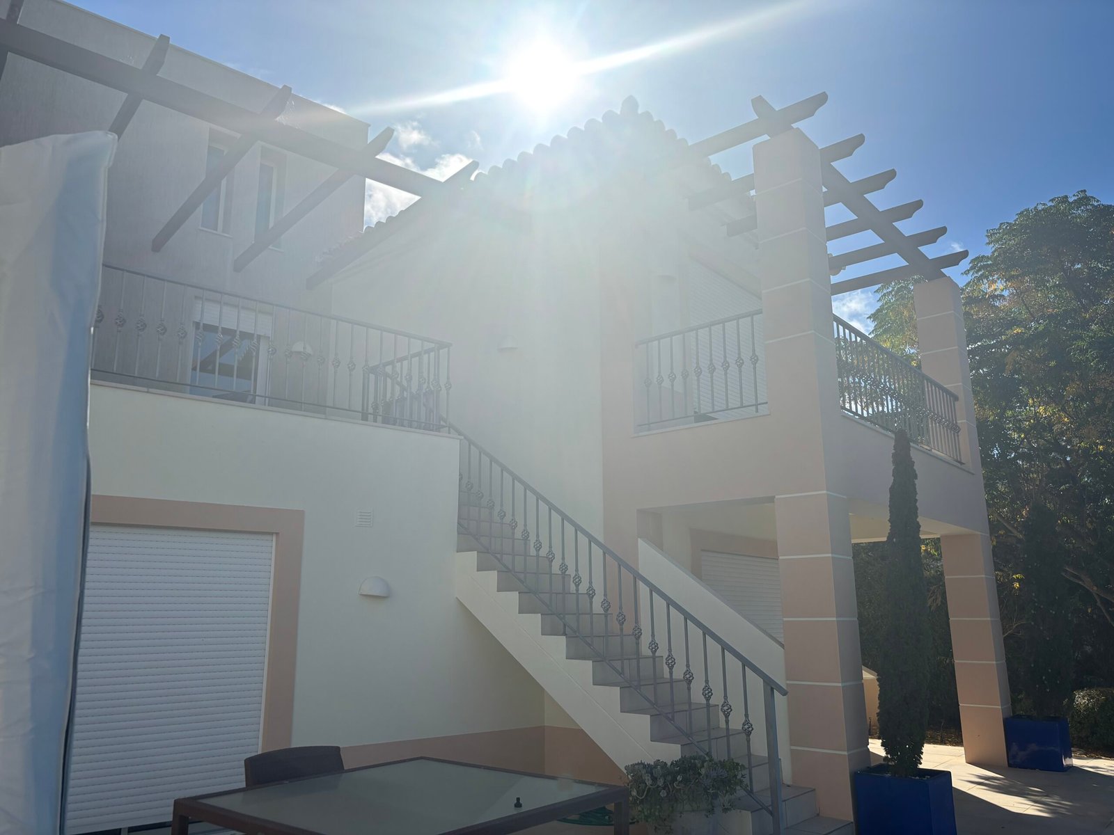 Terrace, pool and view at Villa 239